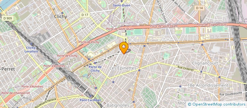 localisation de l'entreprise J.L.M.SERVICES à PARIS