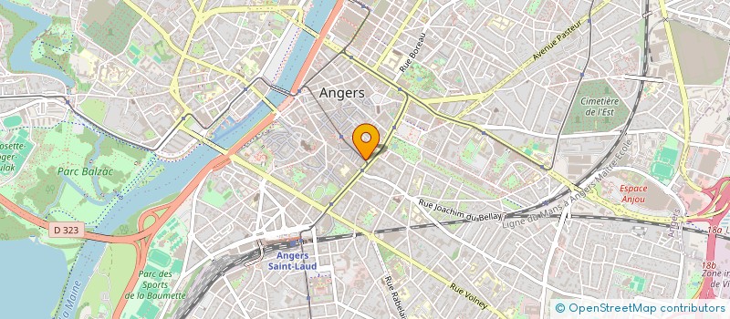 localisation de l'entreprise J.L OPTI  TRELAZE