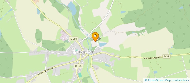 localisation de l'entreprise J L P  CHAPEAU