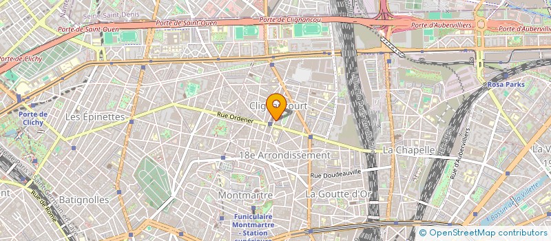 localisation de l'entreprise J.L.P.J.  PARIS