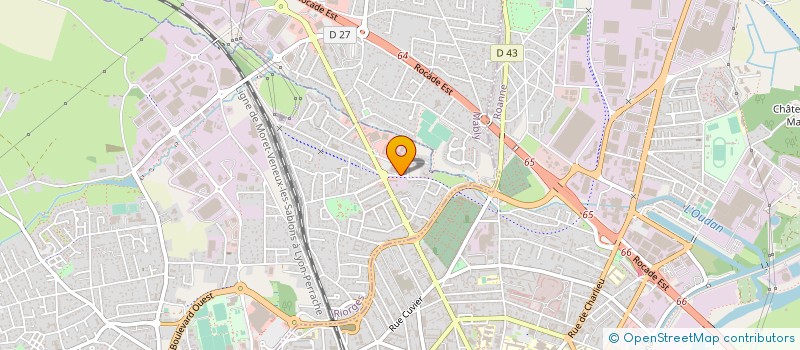 localisation de l'entreprise J.L. PERRIN à RIORGES