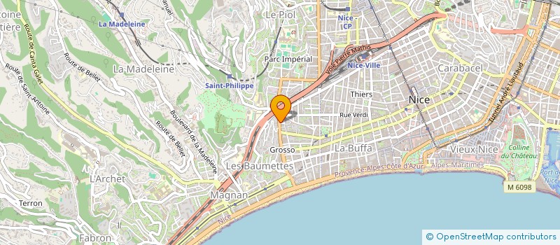 localisation de l'entreprise J.L PLOMBERIE à NICE