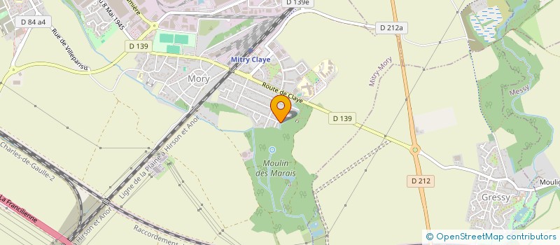 localisation de l'entreprise J.L PREST'HOMME  MITRY-MORY