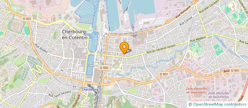 localisation de l'entreprise J.L RENOVATION  CHERBOURG-EN-COTENTIN