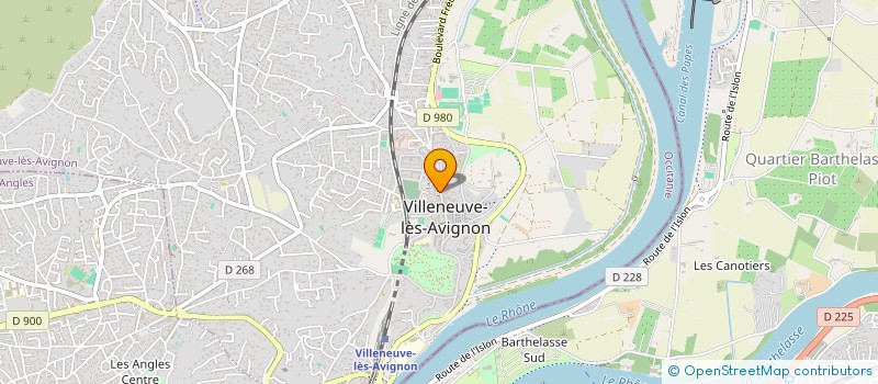 localisation de l'entreprise J.L.S.B. à VILLENEUVE-LES-AVIGNON