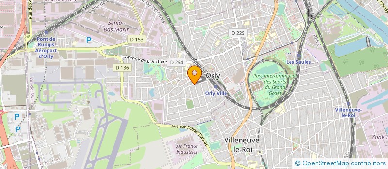 localisation de l'entreprise J.L.S. COPRO  ORLY