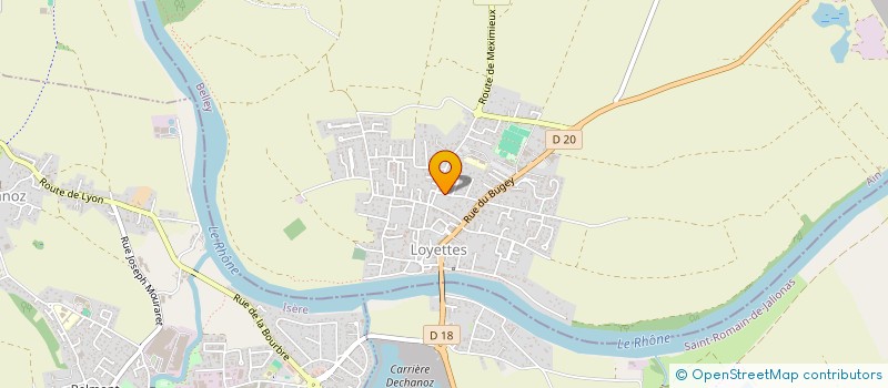 localisation de l'entreprise J.L.S IMMO  LOYETTES