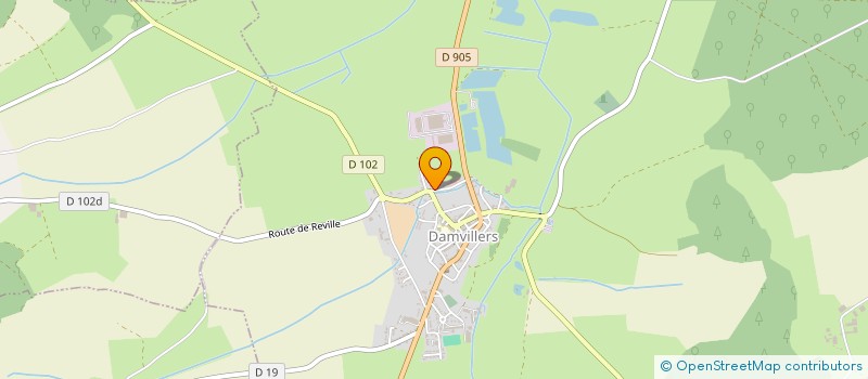 localisation de l'entreprise J L S LAMBERT à DAMVILLERS