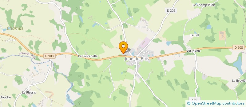 localisation de l'entreprise J.L.T. RECUPERATIONS à SAINT-MARTIN-DES-LANDES