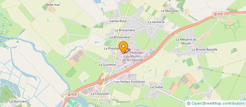 localisation de l'entreprise J.L.T.T. à SAINT-PHILBERT-DE-GRAND-LIEU