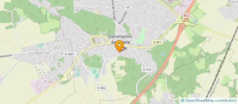 localisation de l'entreprise J.L TELECOM à DAMMARTIN-EN-GOELE
