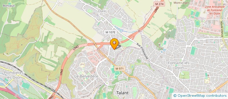 localisation de l'entreprise J-LAMS  DAIX