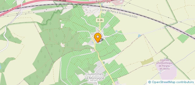 localisation de l'entreprise J.LASNIER  VRIGNY