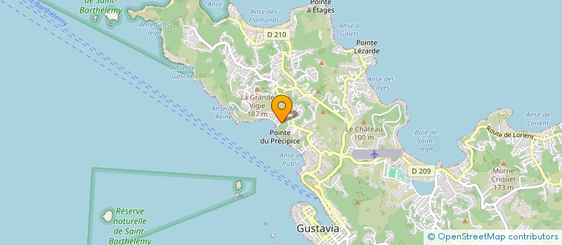 localisation de l'entreprise J. LEBEAU CONSULTING à SAINT-BARTHELEMY