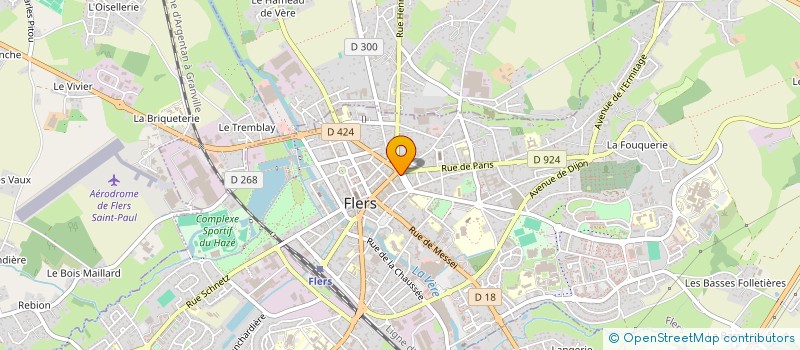 localisation de l'entreprise J.LN INVEST. à FLERS