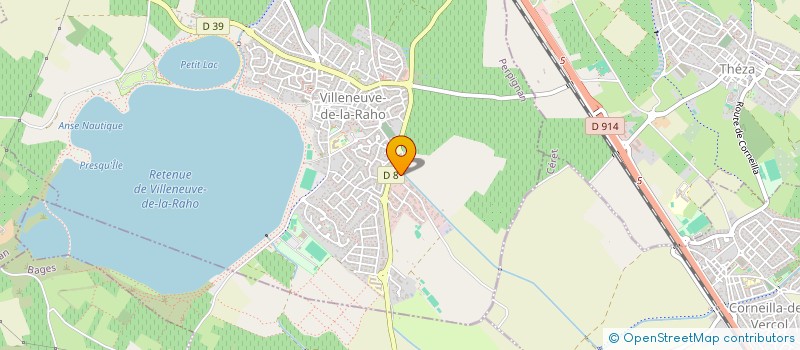 localisation de l'entreprise J.M.2.S.  VILLENEUVE-DE-LA-RAHO