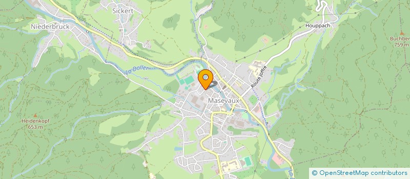 localisation de l'entreprise J&M  BOURBACH-LE-BAS