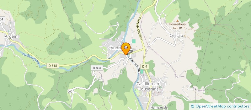 localisation de l'entreprise J-M à ARGEIN