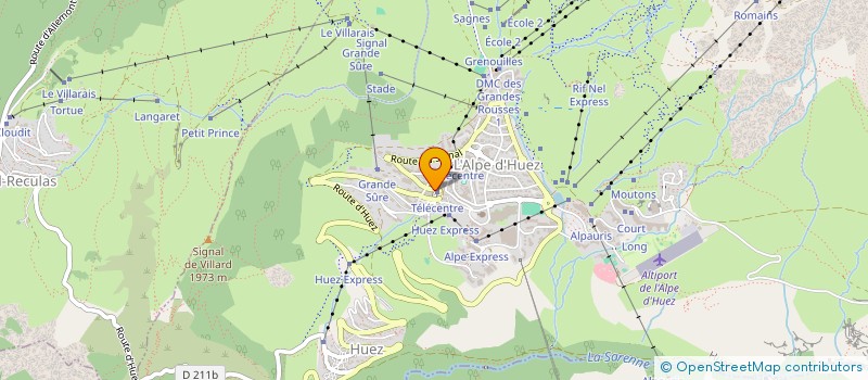 localisation de l'entreprise J.M. à HUEZ