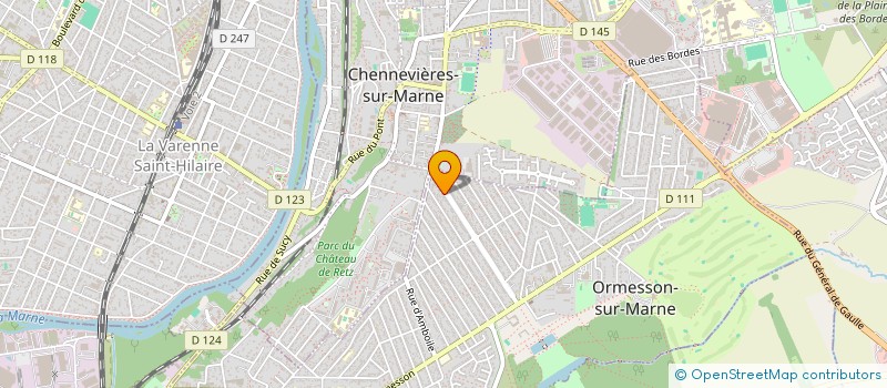 localisation de l'entreprise J M A  ORMESSON-SUR-MARNE