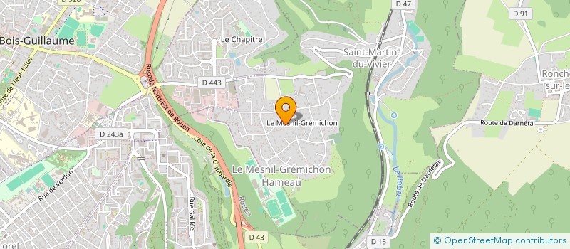 localisation de l'entreprise J.M.A.  SAINT-MARTIN-DU-VIVIER