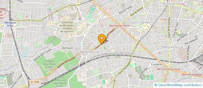 localisation de l'entreprise J.M.A. INGENIERIE à TALENCE