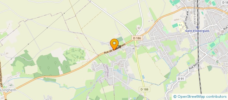 localisation de l'entreprise J.M.A.T ET CIE à ISBERGUES