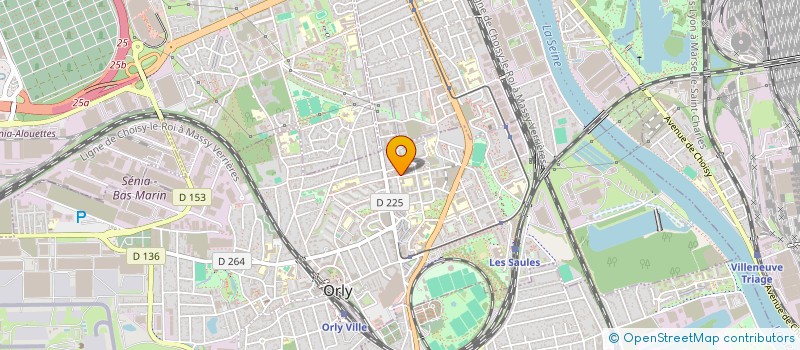 localisation de l'entreprise J&M ALIMENTATION GENERALE à ORLY