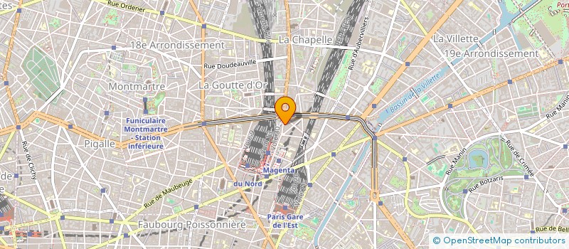 localisation de l'entreprise J.M. AUDIT CONSEIL  BOBIGNY