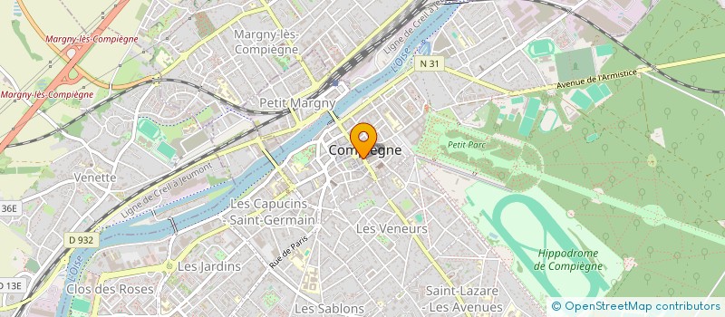 localisation de l'entreprise J.M.B. à COMPIEGNE