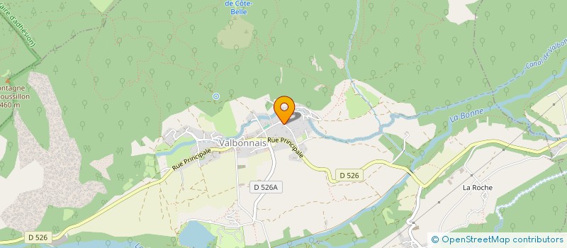 localisation de l'entreprise J.M.B DES ECRINS  VALBONNAIS