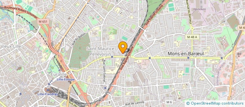 localisation de l'entreprise J.M.B RENOVE à LILLE