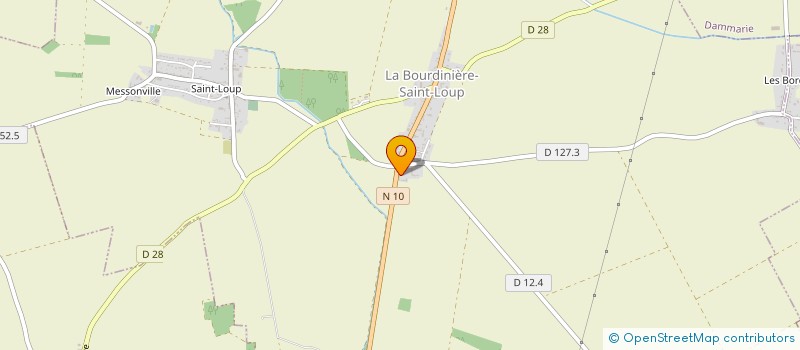 localisation de l'entreprise J.M BIEN à LA BOURDINIERE-SAINT-LOUP
