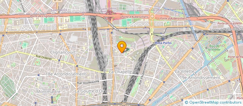 localisation de l'entreprise J.M.C.  PARIS