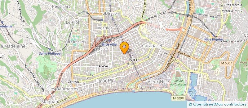 localisation de l'entreprise J M C à NICE
