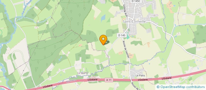 localisation de l'entreprise J M C  SAINT-CORNEILLE