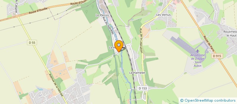 localisation de l'entreprise J.M.C.  OFFRANVILLE