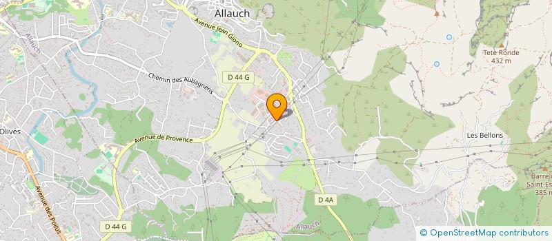 localisation de l'entreprise J.M.C.A IMMOBILIER  ALLAUCH