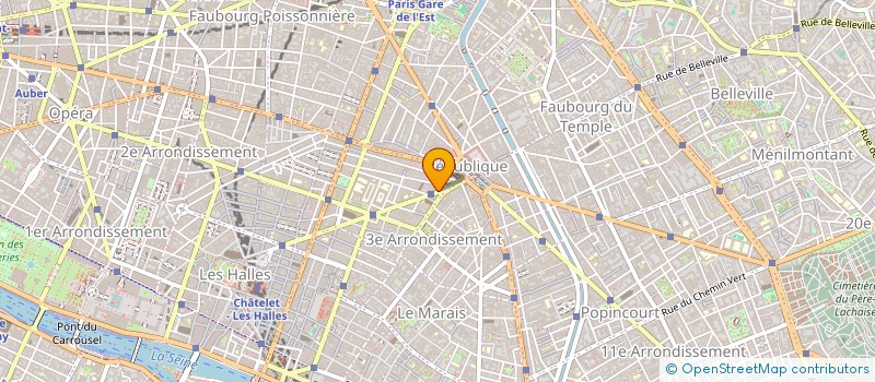 localisation de l'entreprise J M C CONSULT à PARIS