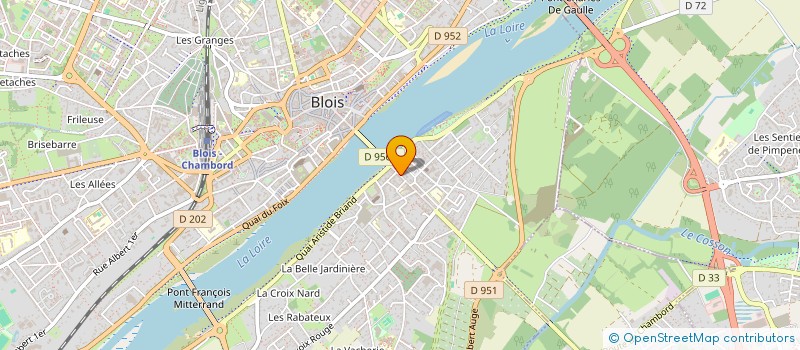 localisation de l'entreprise J&M COMPLICES DE QUARTIER  BLOIS