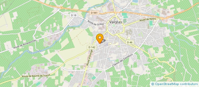 localisation de l'entreprise J.M CONSEILS à VALREAS