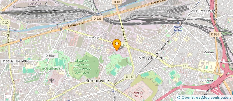 localisation de l'entreprise J&M CONSULTING à ROMAINVILLE