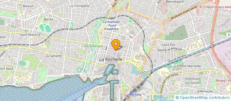 localisation de l'entreprise J.M. COUTIN à LA ROCHELLE
