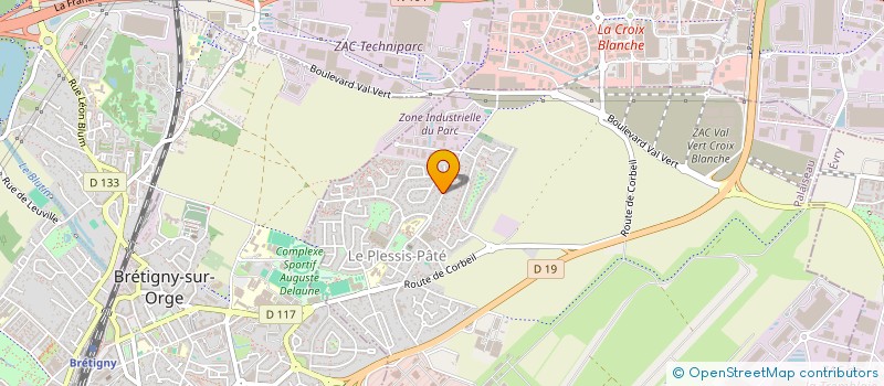 localisation de l'entreprise J.M.D. CONCEPT  LE PLESSIS-PATE