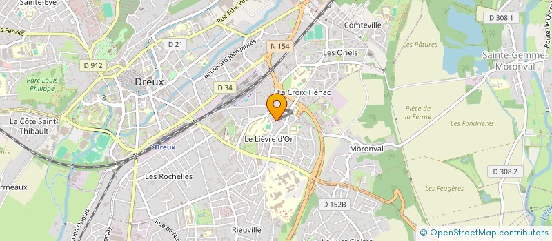 localisation de l'entreprise J M D INVESTISSEMENTS à DREUX