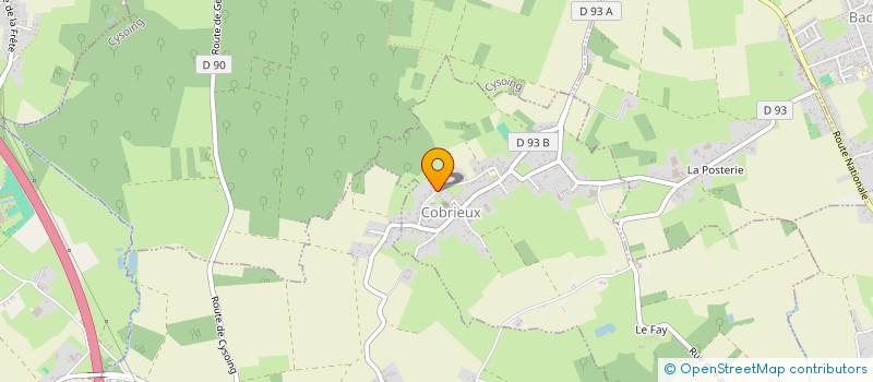localisation de l'entreprise J.M.D. LOTISSEMENT à COBRIEUX