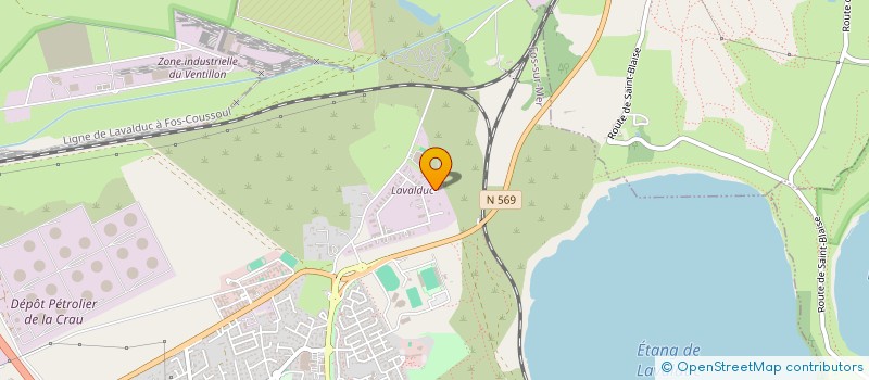 localisation de l'entreprise J M D O  FOS-SUR-MER