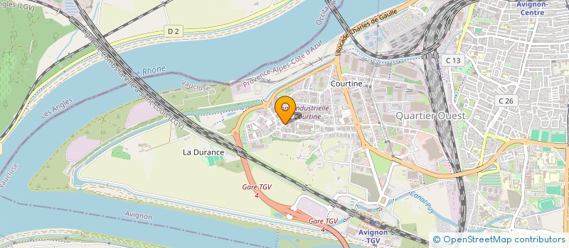 localisation de l'entreprise J.M. DEVELOPPEMENT  AVIGNON