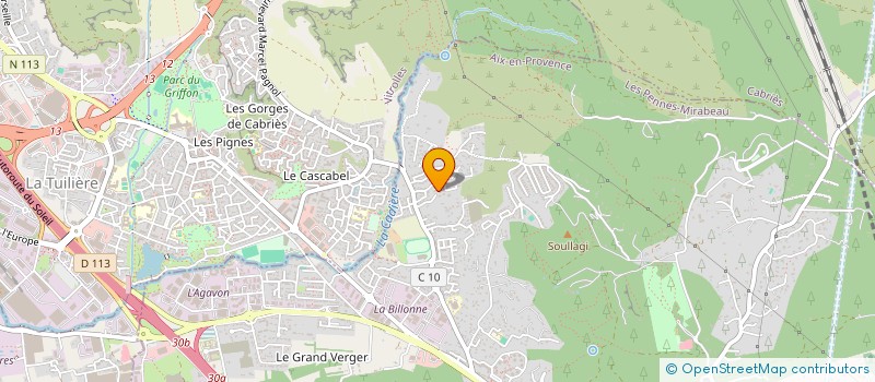 localisation de l'entreprise J.M. DIFFUSION à LES PENNES MIRABEAU