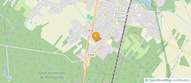 localisation de l'entreprise J M E  LE PERRAY-EN-YVELINES
